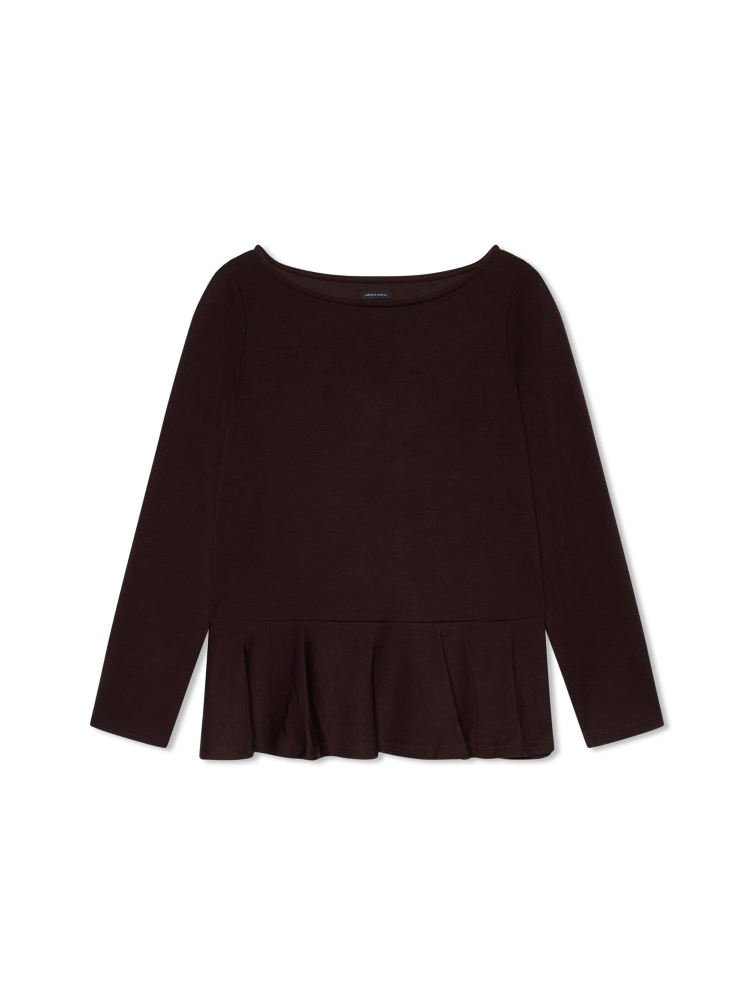 Fiorella Rubino Sweatshirt in Brown: front