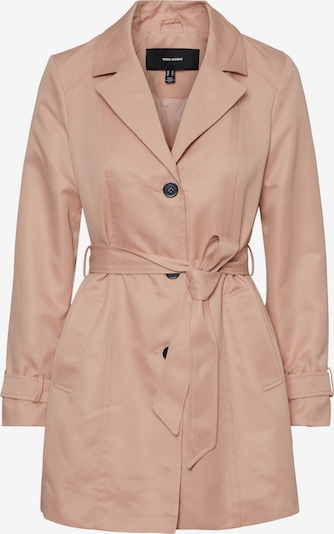 Vero Moda Curve Manteau mi-saison 'Madison Donna' en rose ancienne, Vue avec produit
