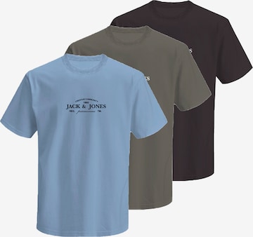 Jack & Jones PlusMajica 'JPRBlakevin' - plava boja: prednji dio