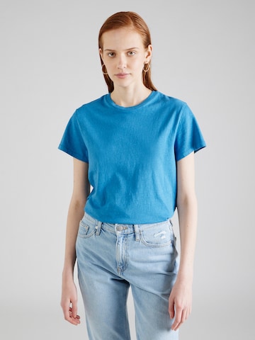 LEVI'S ® Shirt 'Classic Fit Tee' in Blauw: voorkant