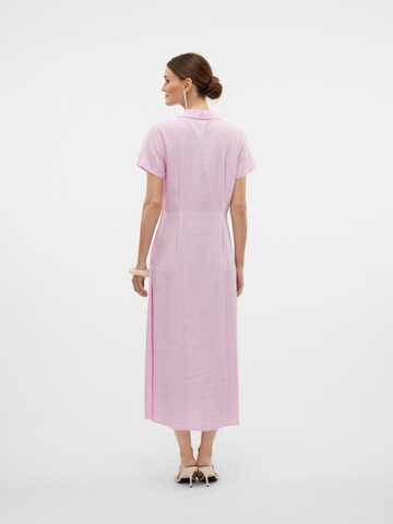 Robe-chemise 'LINN' VERO MODA en rose