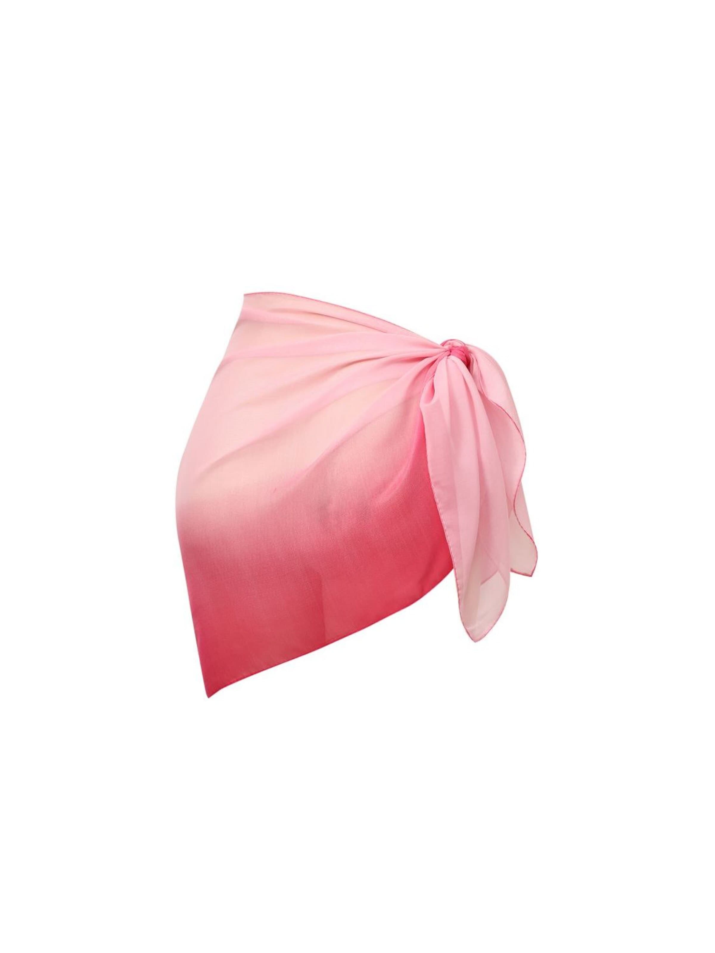 Jupe 'DUO' alberto cabale en rose : devant