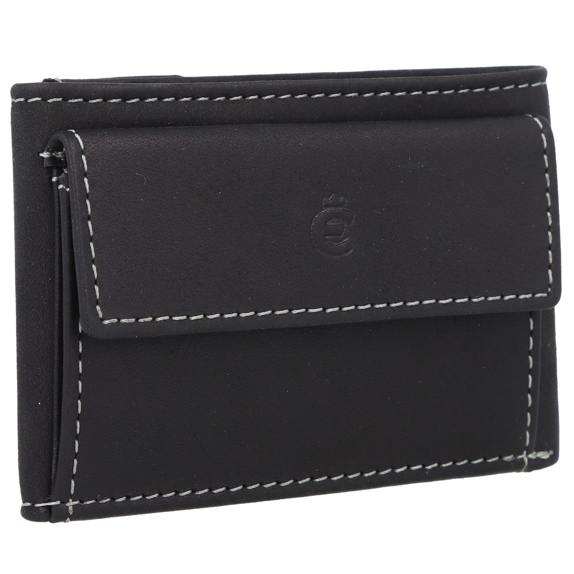 Esquire Portemonnaie 'Dallas' in Schwarz