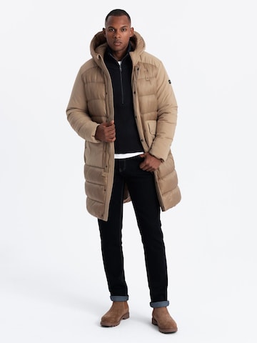 Ombre Winter Jacket in Brown
