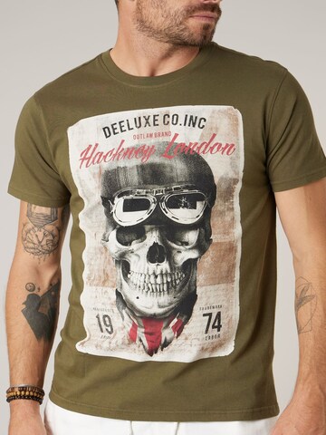 T-Shirt 'CLEM' Deeluxe en vert