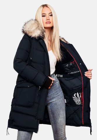 MARIKOO Winter coat 'Chaskaa' in Blue
