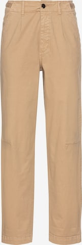 CAMEL ACTIVE Loose fit Chino Pants in Brown: front