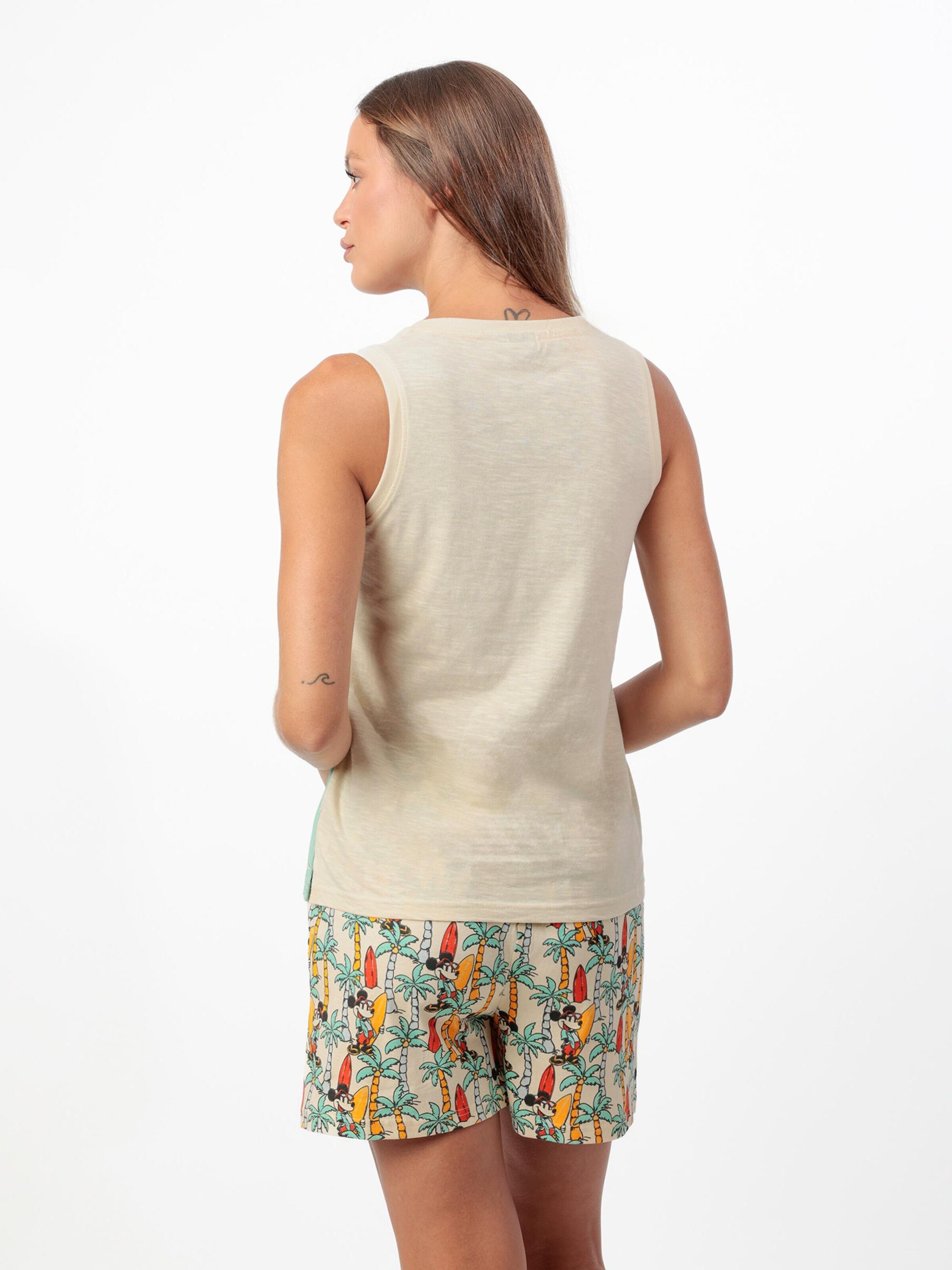 DISNEY - Pijama 'Surf S Up' en beige