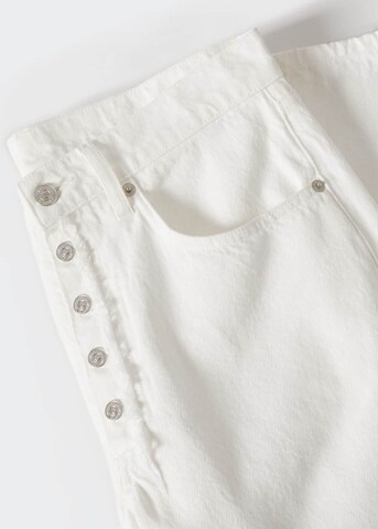 Loosefit Jean 'Carlota' MANGO en blanc