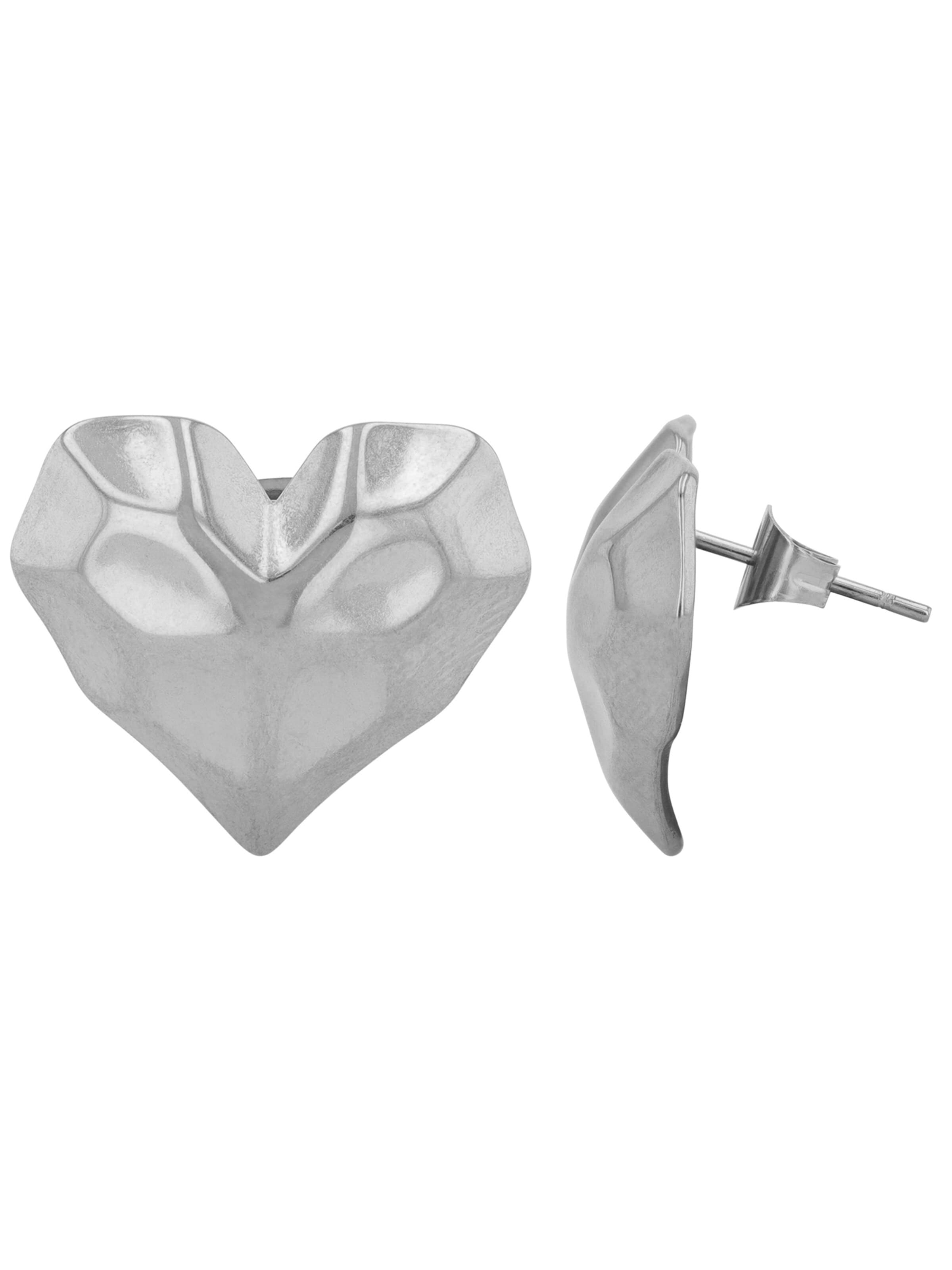 Akzent Earrings 'wasserfest' in Silver