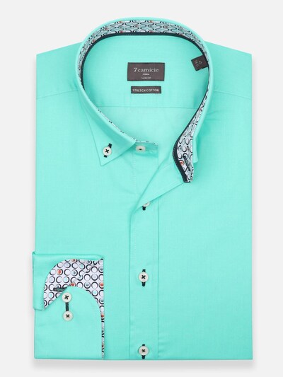Camicia business 'Leonardo Sport Poplin Stretch Man Shirt Black' in 44 7Camicie di colore verde, Visualizzazione prodotti