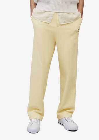 Marc O'Polo Regular Pants in Yellow: front