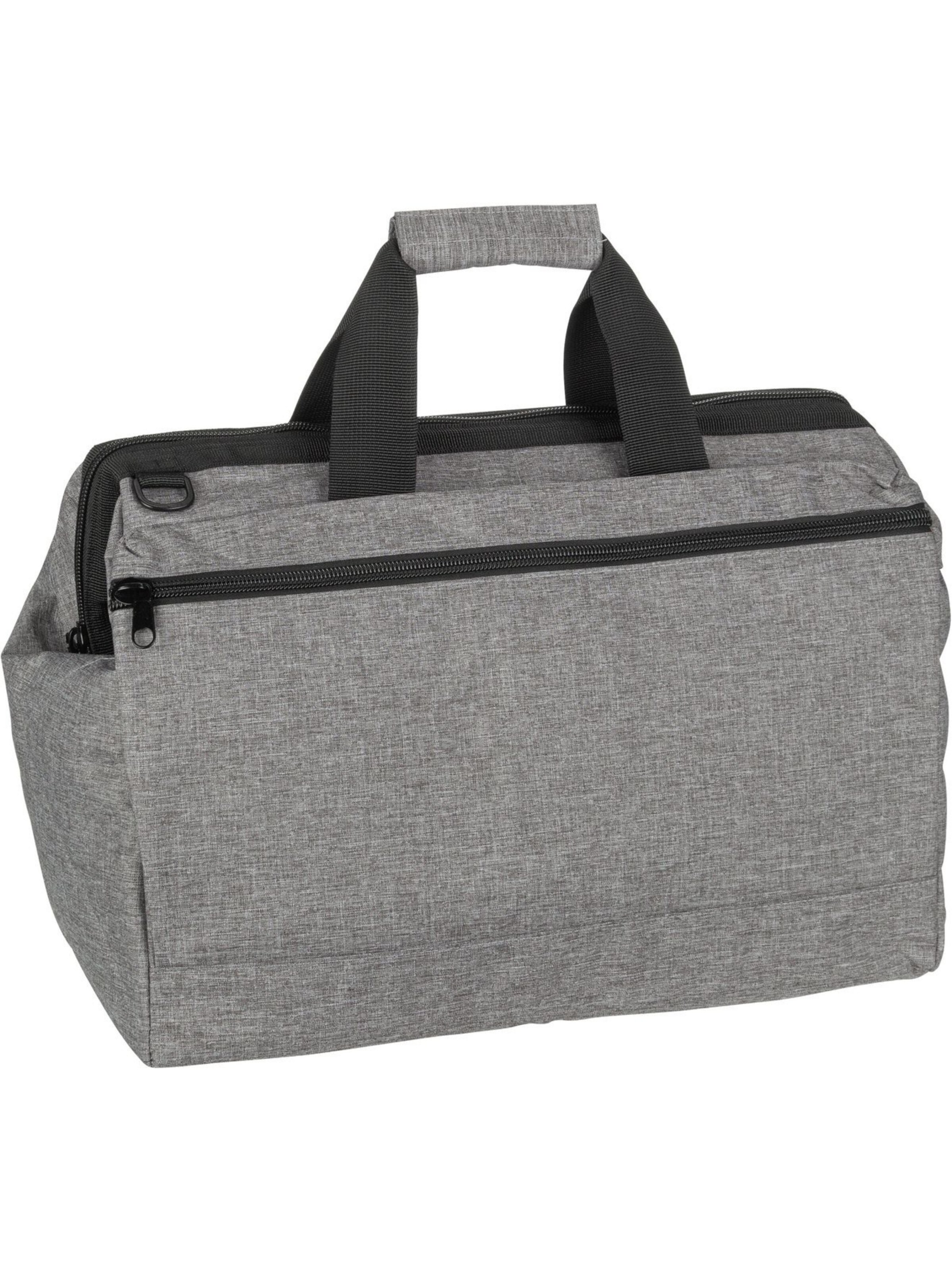 REISENTHEL Weekend bag in Grey: front