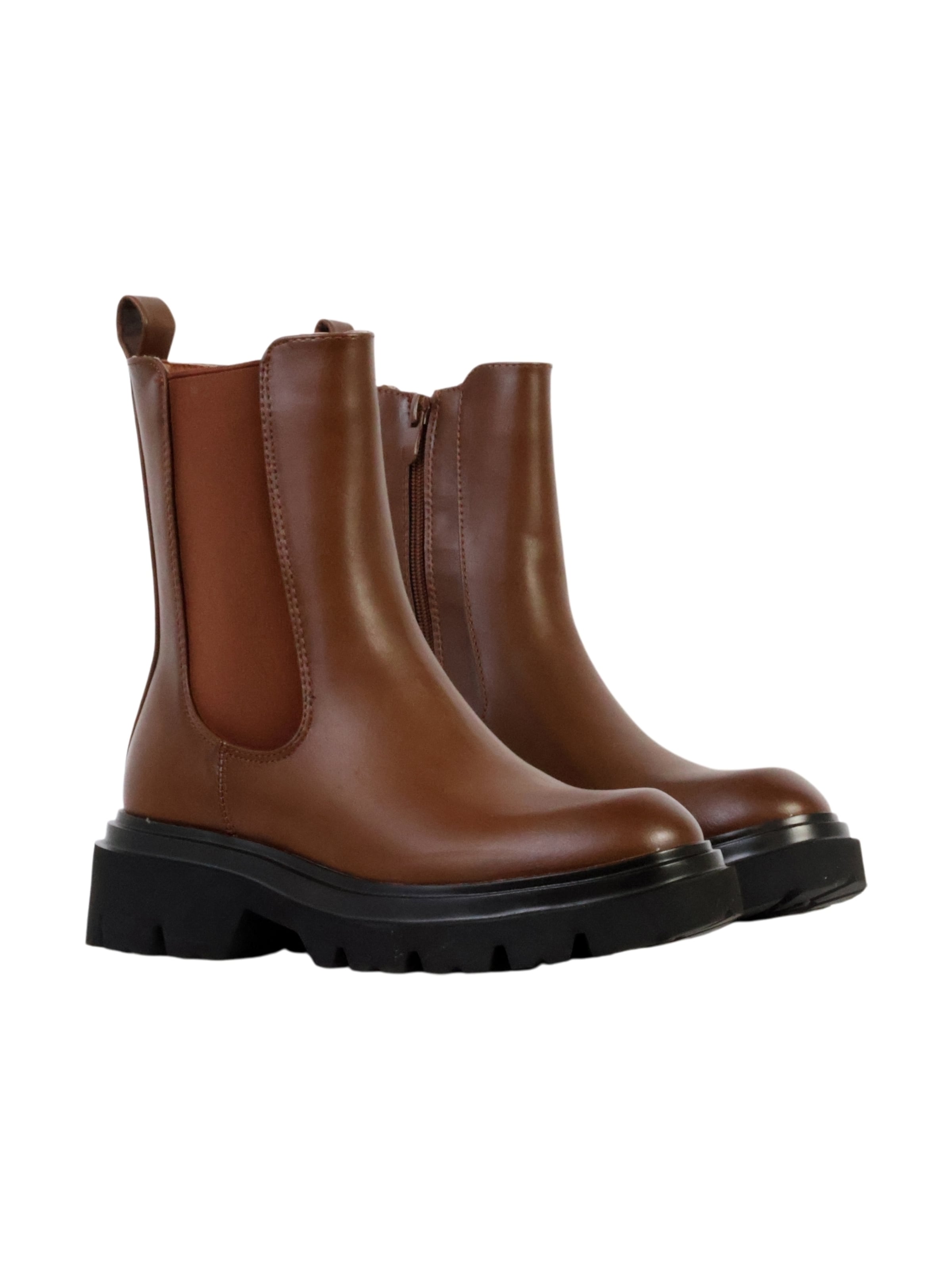 Super Mode Ankle boots in Beige