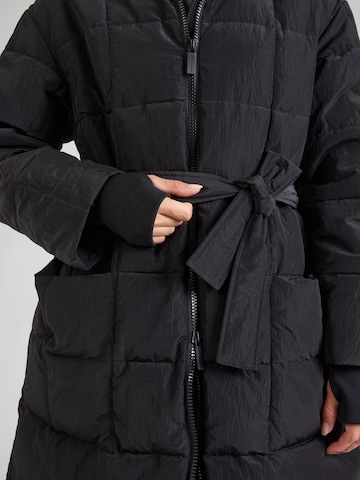 ARMANI EXCHANGE Overgangsfrakke 'CABAN' i sort