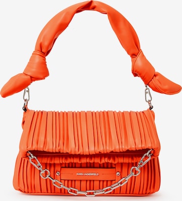 Karl LagerfeldRučna torbica - narančasta boja: prednji dio