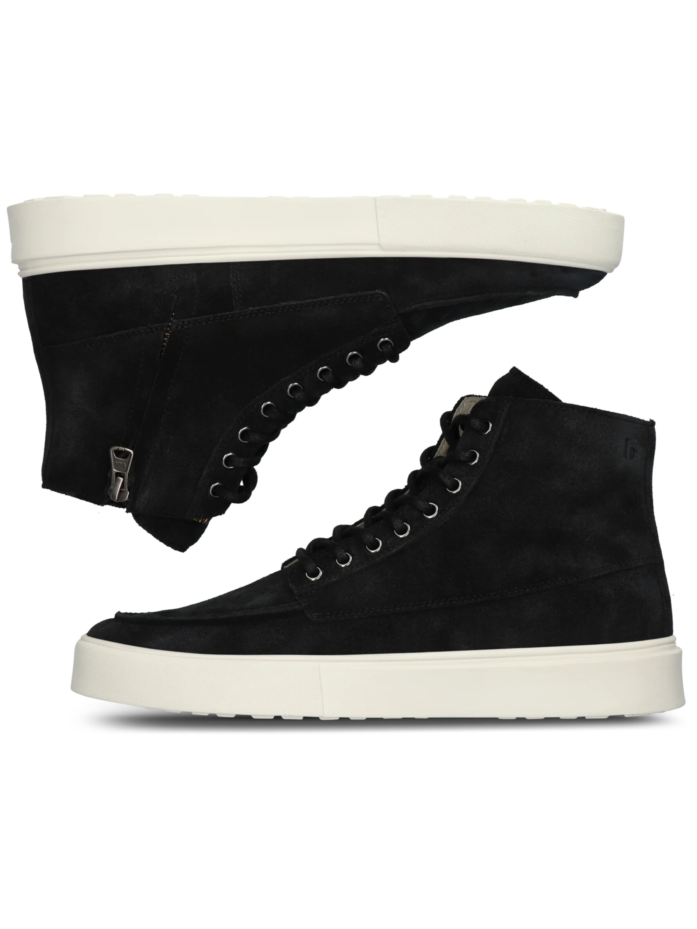 Sneaker alta 'RUBY EERO - ZIPPER' di BLACKSTONE in nero