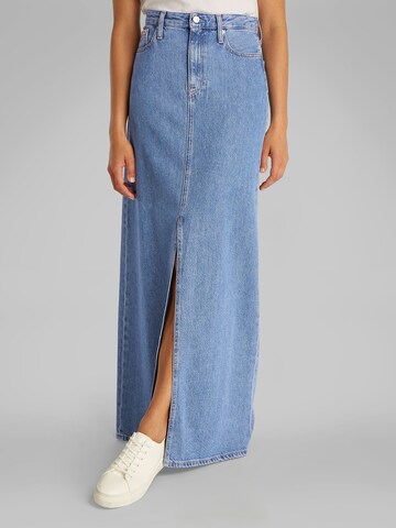 Calvin Klein Jeans Skirt in Blue: front
