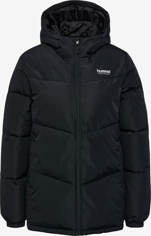 Hummel Athletic Jacket in Black: front