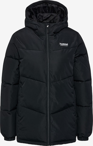 Hummel Athletic Jacket in Black: front