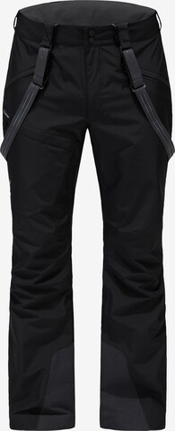 Haglöfs Outdoor Pants 'Lumi Form' in Black: front