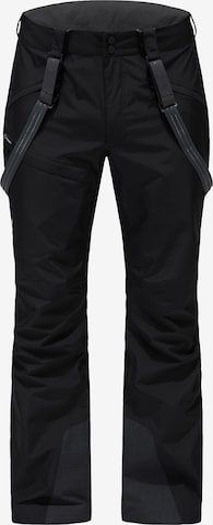 Haglöfs Outdoorhose 'Lumi Form' in Schwarz: predná strana