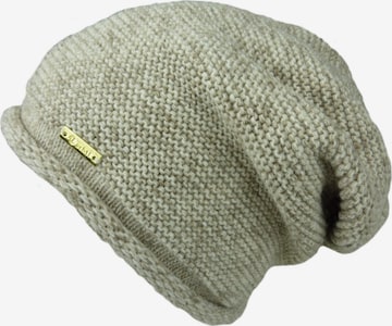 Kumixi Mütze in Beige: Vorderseite