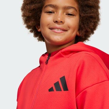 ADIDAS SPORTSWEAR Sportief sweatvest 'Z.N.E.' in Rood