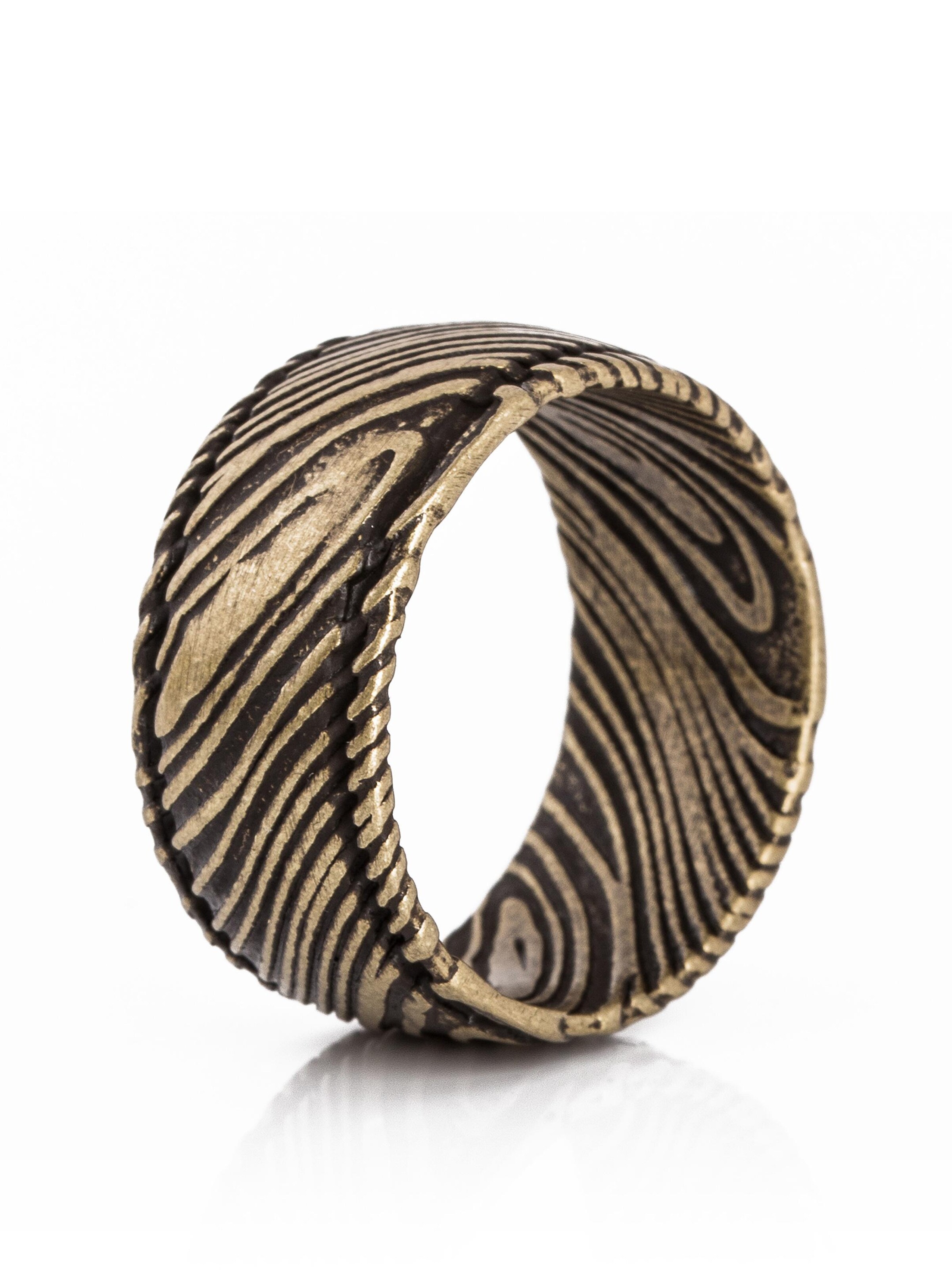 Akitsune Ring 'Orbis' in Brown