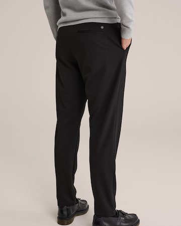 Effilé Pantalon chino WE Fashion en noir