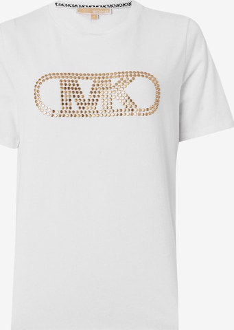 MICHAEL Michael Kors - Camisa 'EMPIRE' em branco: frente