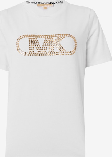 XS dydžio Marškinėliai 'EMPIRE' iš MICHAEL Michael Kors, spalva – Auksas / balta, Prekių apžvalga