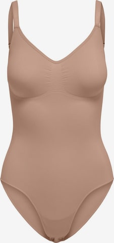 ONLY Shaping Bodysuit in Beige: front