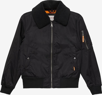 s.Oliver Prehodna jakna | črna barva: sprednja stran