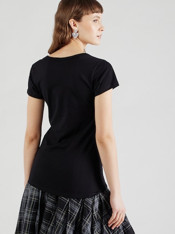 Tricou de la G-STAR pe negru: spate