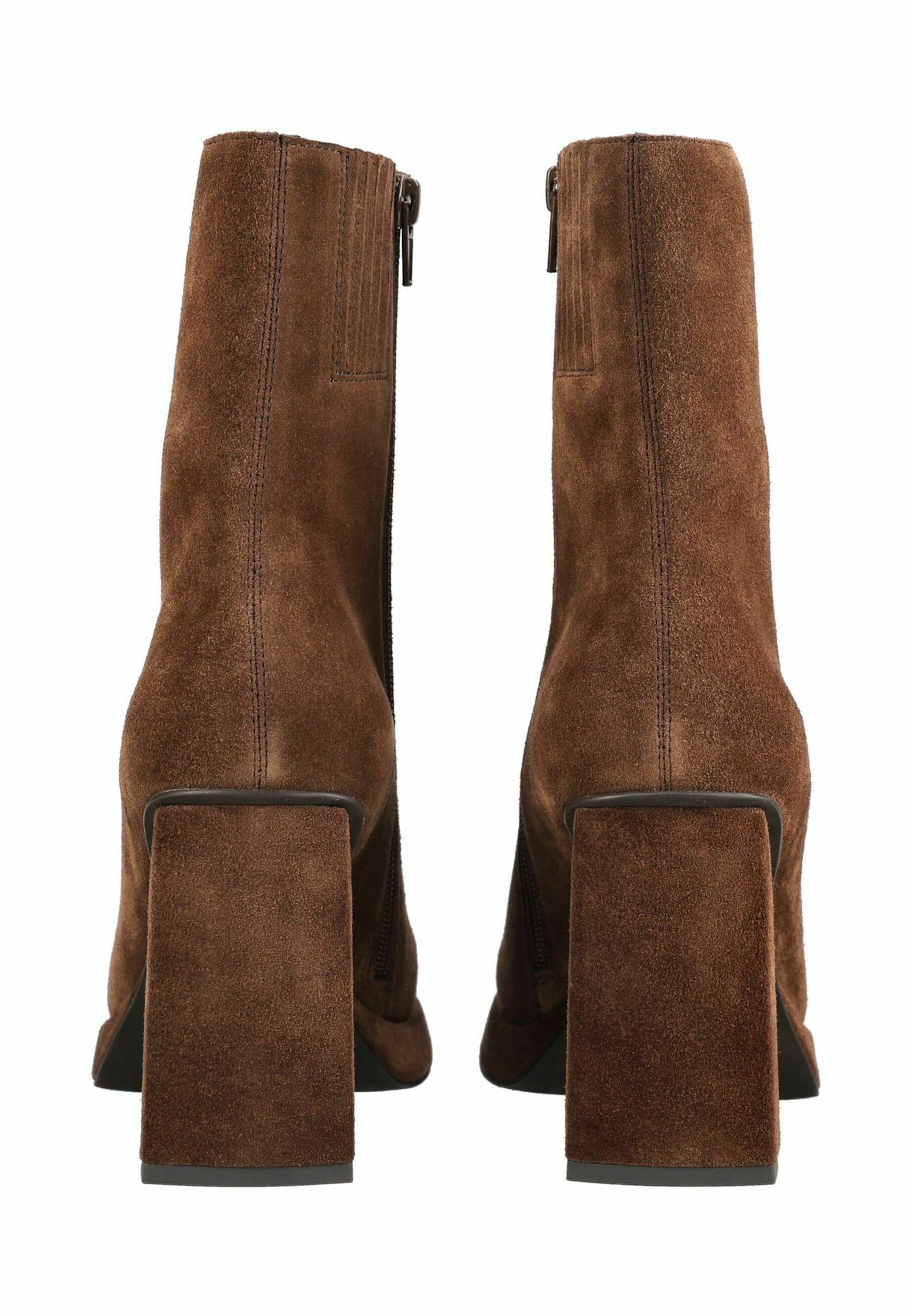 Jeffrey Campbell Къси ботуши 'MAXIMAL' в кафяво