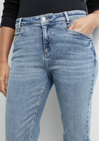 Coupe slim Jean COMMA en bleu : devant