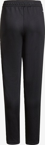 ADIDAS PERFORMANCE Tapered Workout Pants in Black