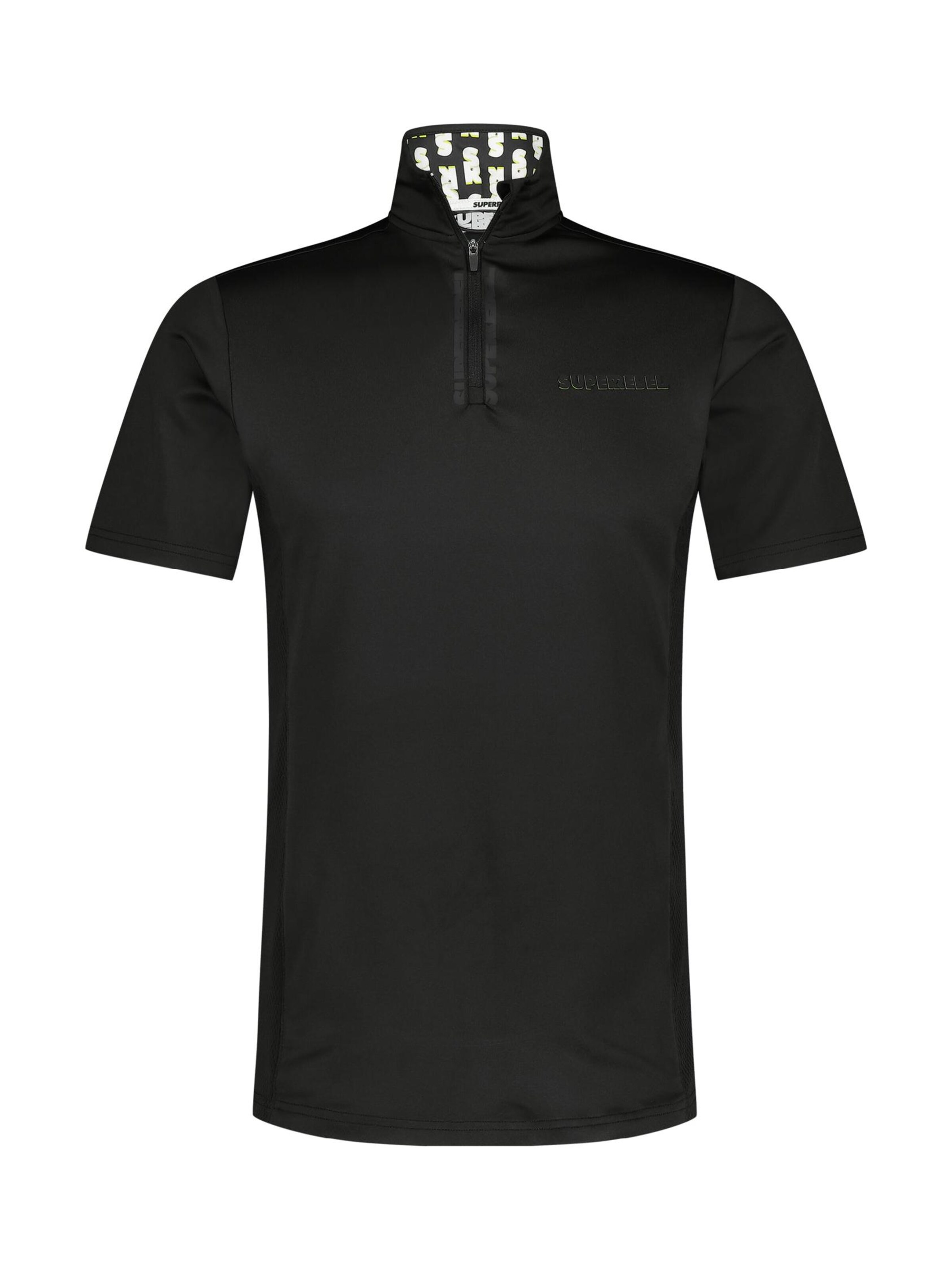 SUPERREBEL® GEAR Performance shirt 'DANIEL' in Black