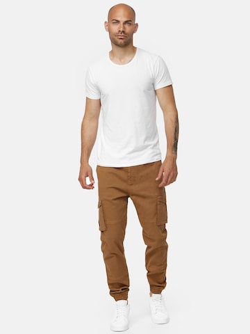 Tazzio Regular Cargohose 'A300' in Beige