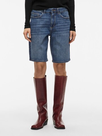 VILA Loosefit Jeans i blå: forside