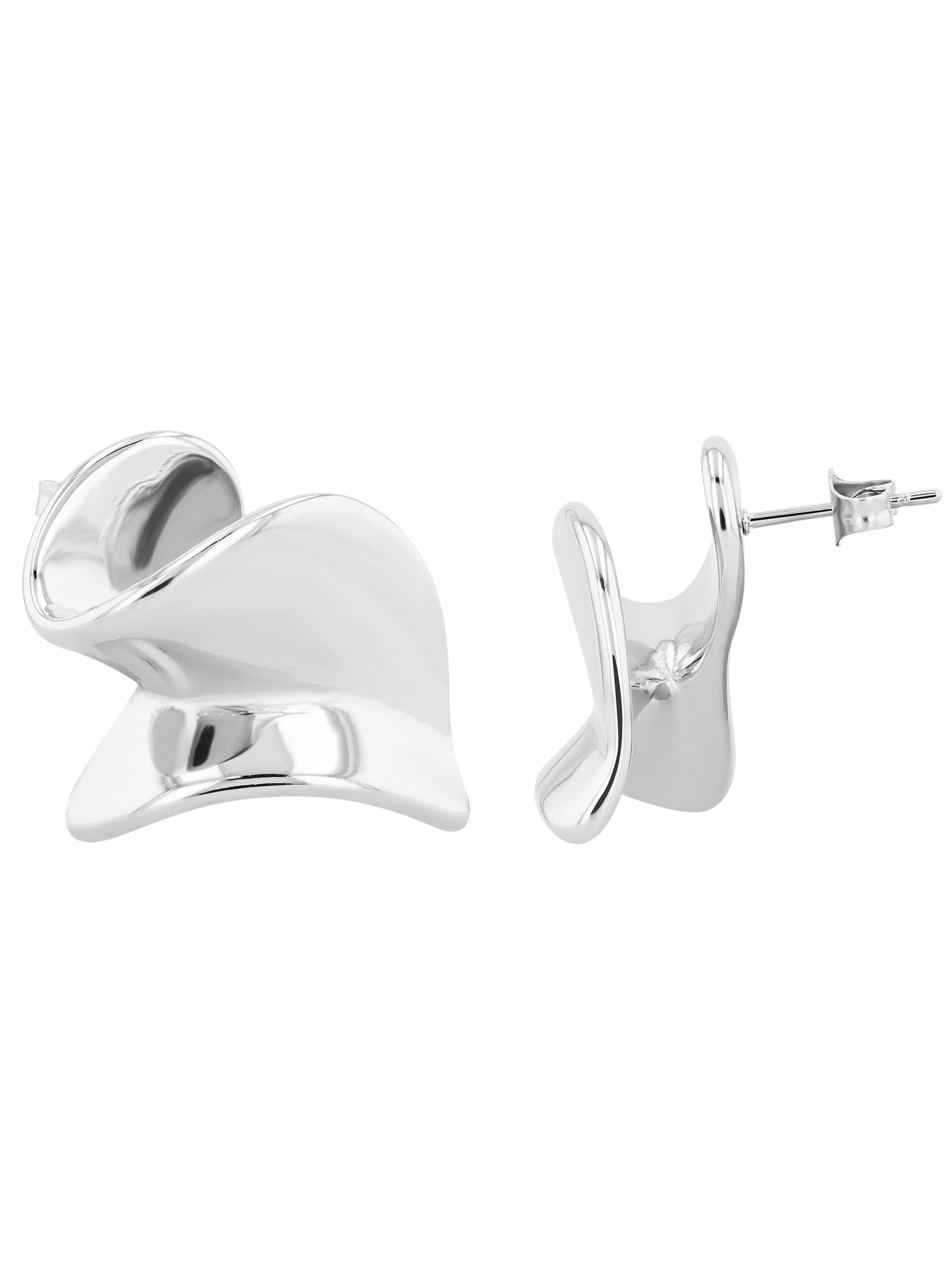Akzent Ohrringe 'Valentine, langlebig'‌‌‌‌‌‌ in Silber