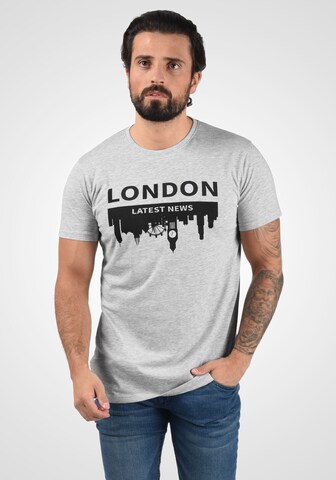 !Solid T-Shirt 'Cimo' in Grau: Vorderseite