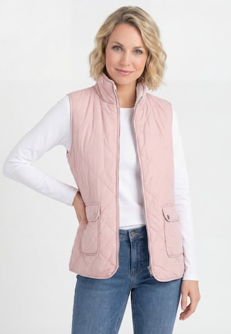 MIMO Weste in Pink: Vorderseite