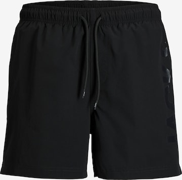 Jack & Jones Plus Плавательные шорты 'JPSTMAUI' в Черный: спереди