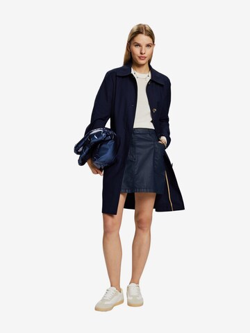 ESPRIT Between-Seasons Coat in Blue