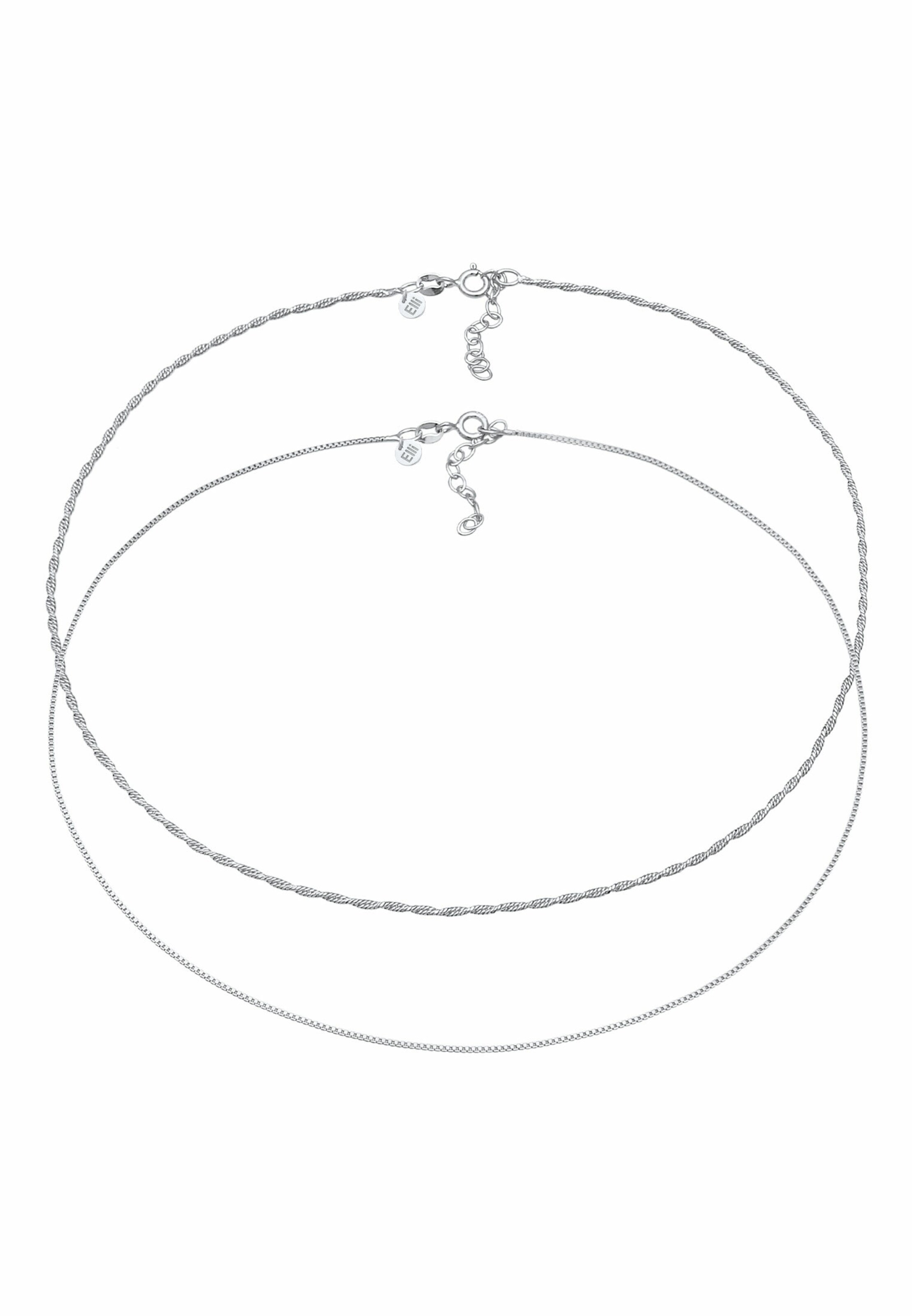 ELLI PREMIUM Sieraden set in Zilver