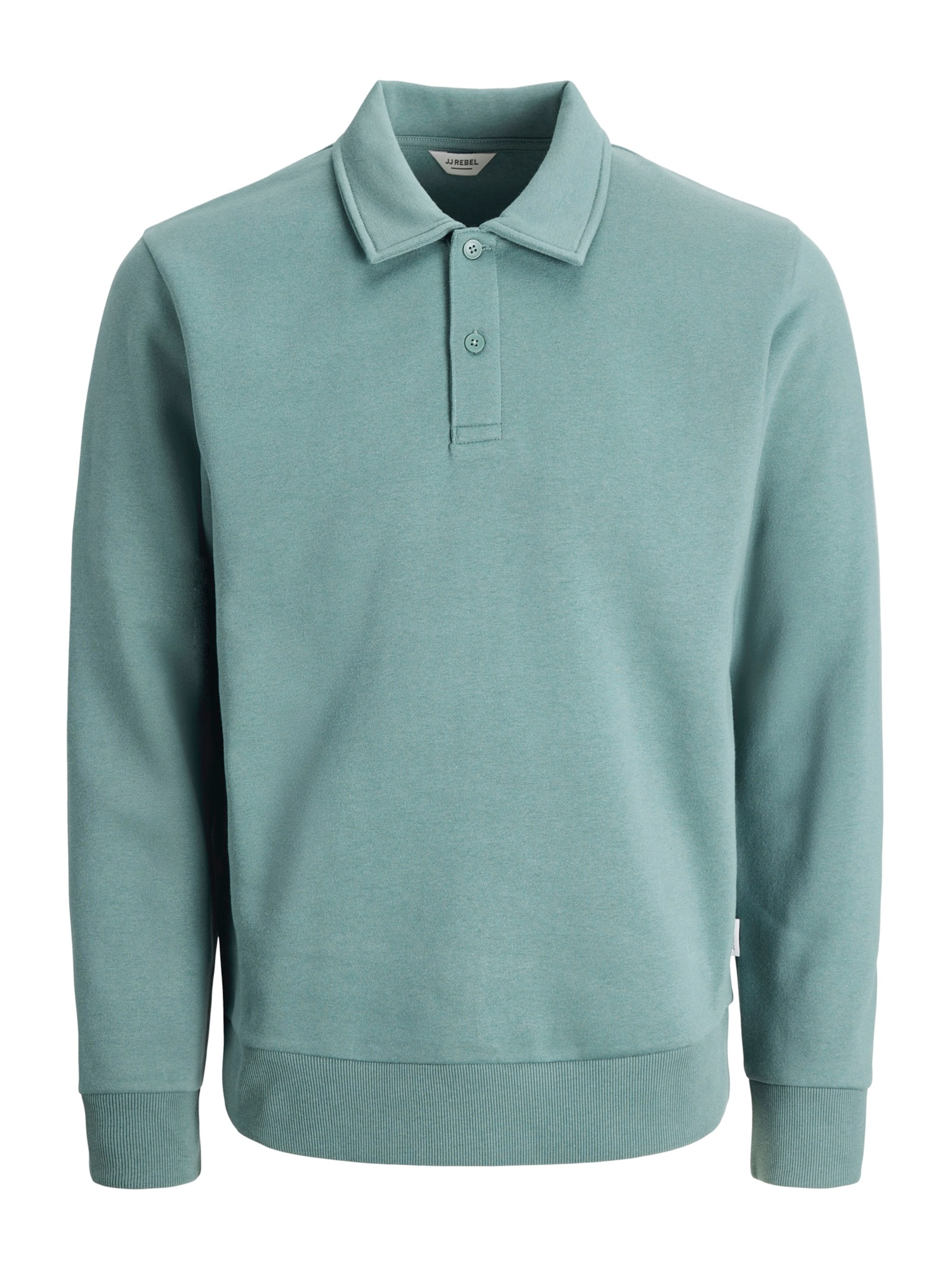 JJ Rebel Μπλούζα φούτερ 'JREBTIER' σε πράσινο: μπροστά