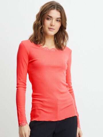 Fransa Shirt in Red: front