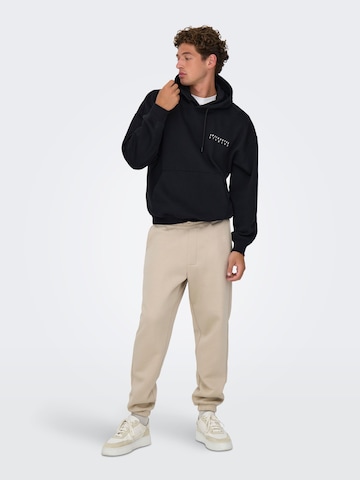 Only & Sons Sweatshirt 'ONSGALLERY' in Black